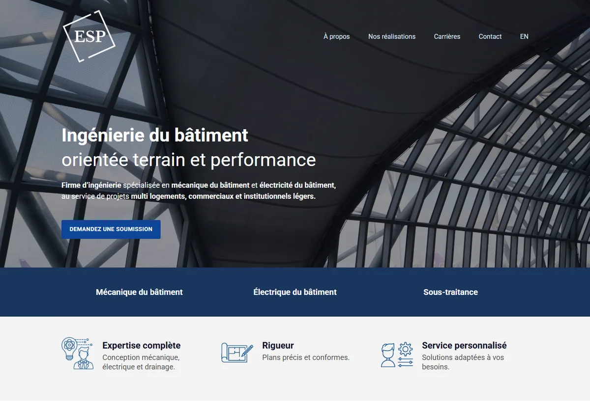 Equipesp website screenshot